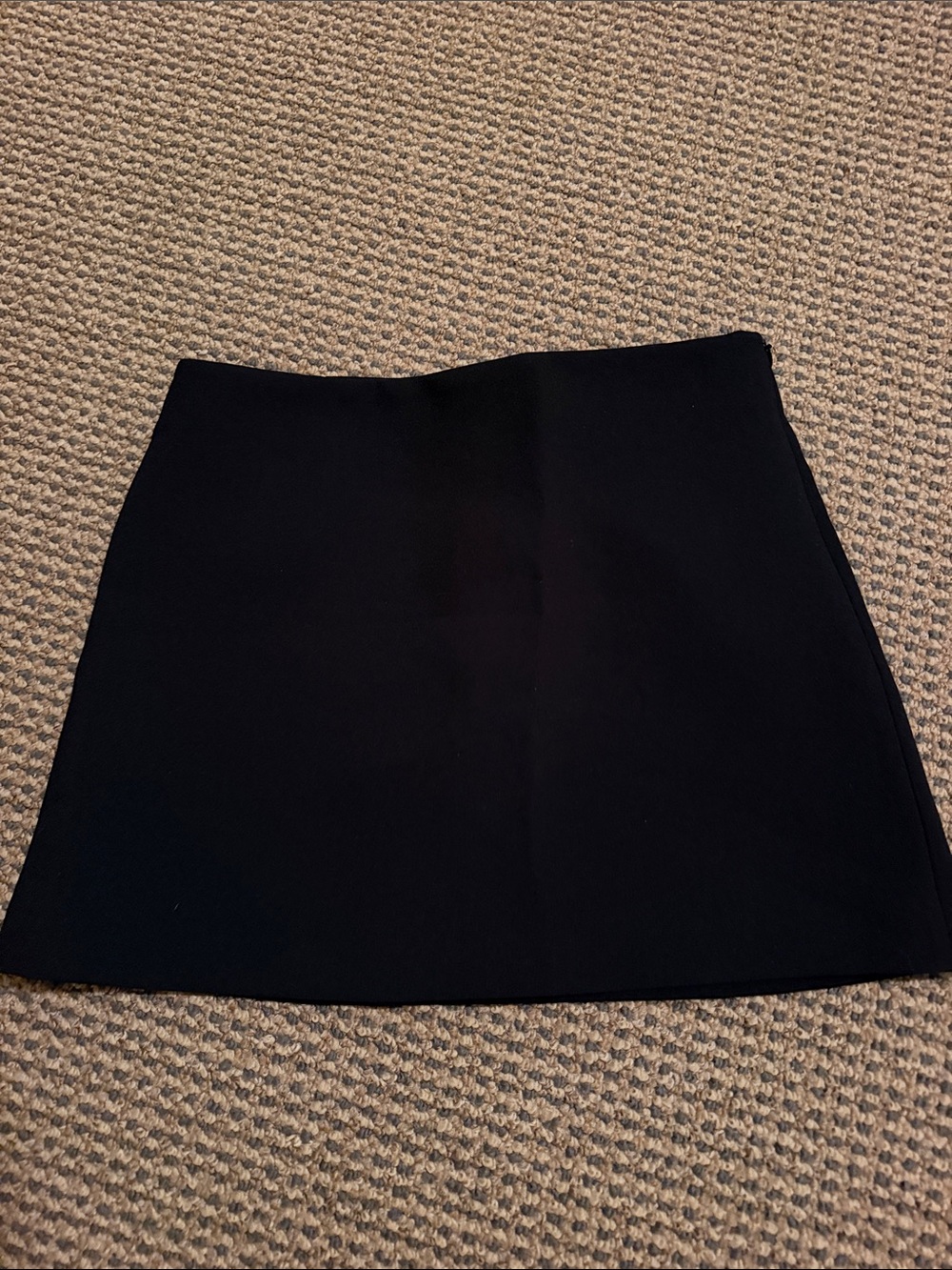 Women's Black A-Line Mini Skirt